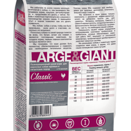 Blitz Classic сухой корм для взрослых собак крупных и гигантских пород