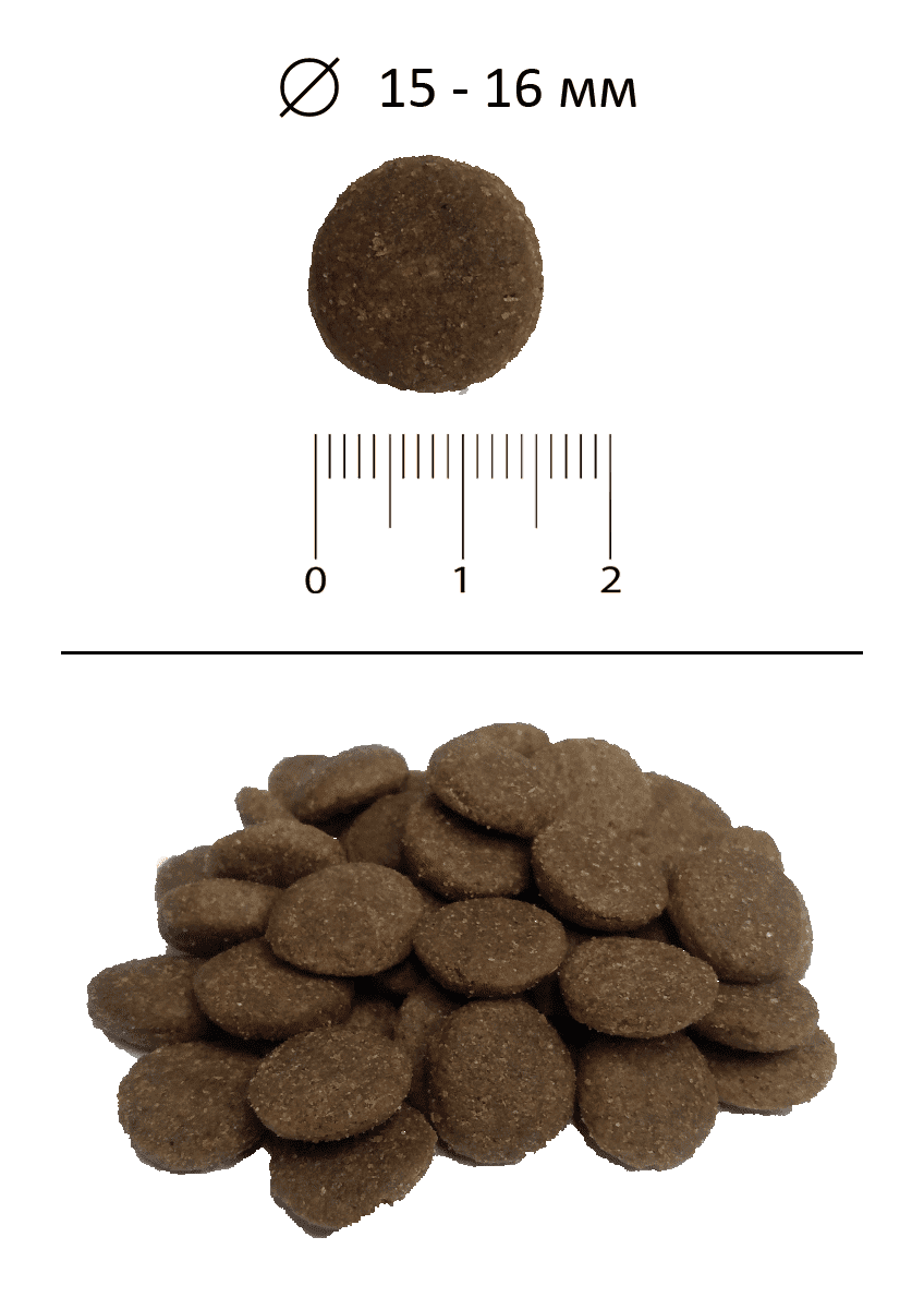 Blitz Sensitive с говядиной и рисом сухой корм для взрослых собак всех пород