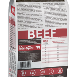 Blitz Sensitive «Говядина» сухой корм для взрослых кошек