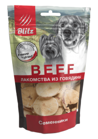 BLITZ сублимированное лакомство для собак «СЕМЕННИКИ»