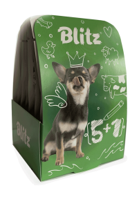 Blitz Holistic Ассорти 5 + 1 набор влажных кормов для собак без курицы и зерна