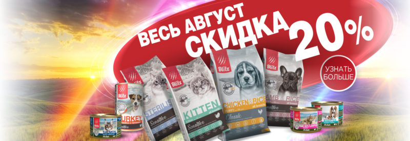 Весь Август скидка 20%! Весь Август скидка 20%!