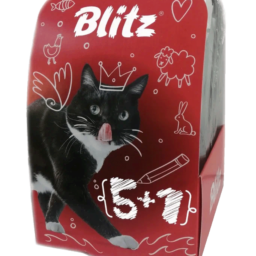 Blitz Sensitive Ассорти 5 + 1 набор влажных кормов для взрослых кошек