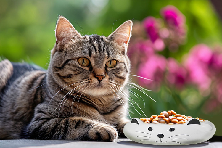 Особенность лечебного корма для кошек при дерматите и аллергии